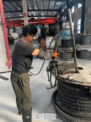 成都专业技巧:保护二手钢丝绳涂层的5个步骤